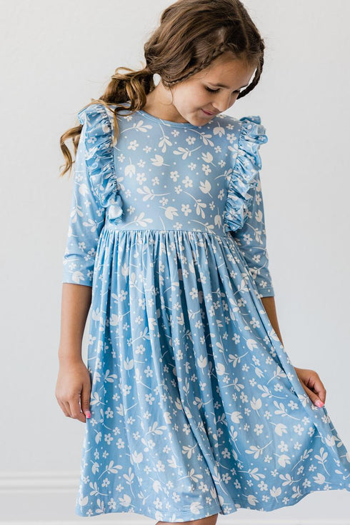 bluebell-3-4-ruffle-twirl-dress Mila &  Rose - Sophia's Style--2T--3